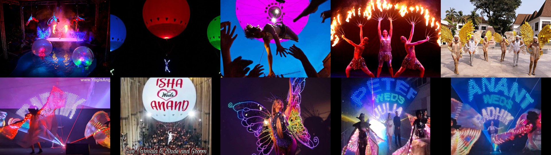 Yogi's Angels — multi-act mosaic of luxury entertainment
