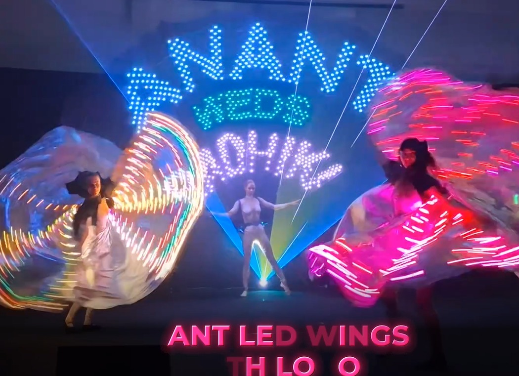 ALL-IN-ONE ANGELS SHOW – ആഡംബര വിവാഹങ്ങൾക്കും കോർപ്പറേറ്റ് ഇവന്റുകൾക്കും ബഹു-പ്രകടന നിർമ്മാണം performance photo