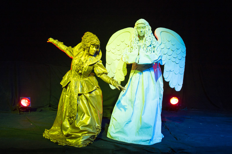 Human Statues – विलासी कार्यक्रमांसाठी सुबक जिवंत कला कलाकार performance photo