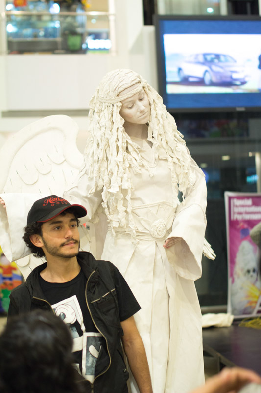 Human Statues – विलासी कार्यक्रमांसाठी सुबक जिवंत कला कलाकार performance photo