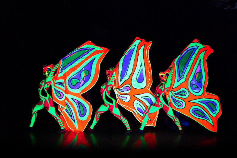 Ultra Violet Angels – ಐಷಾರಾಮಿ ಕಾರ್ಯಕ್ರಮಗಳಿಗಾಗಿ UV ಮತ್ತು LED ಗ್ಲೋ ಶೋ performance photo