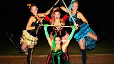 Russian Can Can Dancers